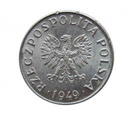 Польша 1 грош 1949 г.