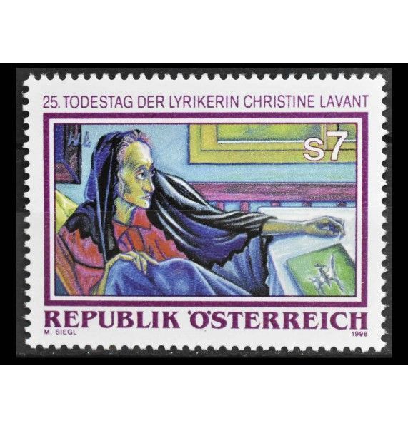 Австрия 1998 г. "Кристина Лавант"