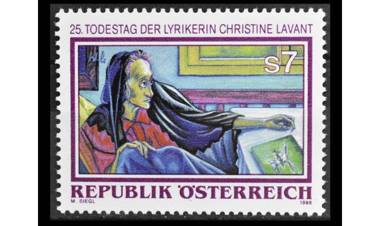 Австрия 1998 г. "Кристина Лавант"