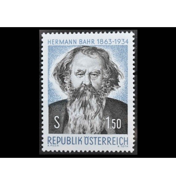 Австрия 1963 г. "Герман Бах"