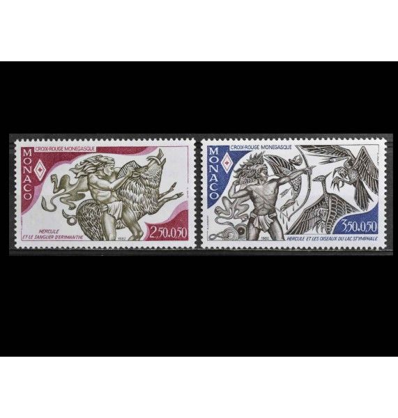 Монако 1982 г. "Красный Крест: Подвиги Геракла" 