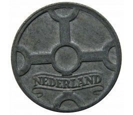Нидерланды 1 цент 1942 г.