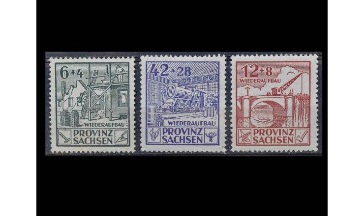 Германия (Советская оккупация, Саксония) 1946 г. "Реконструкция" 