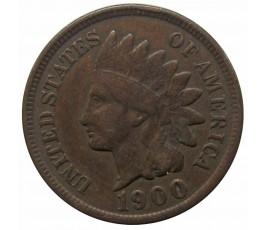 США 1 цент 1900 г. США 1 цент 1900 г.