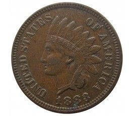 США 1 цент 1883 г.
