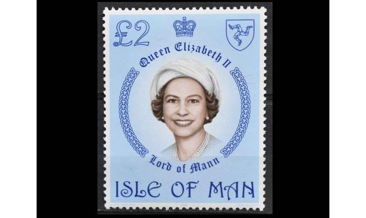 Остров Мэн 1981 г. "Королева Елизавета II"