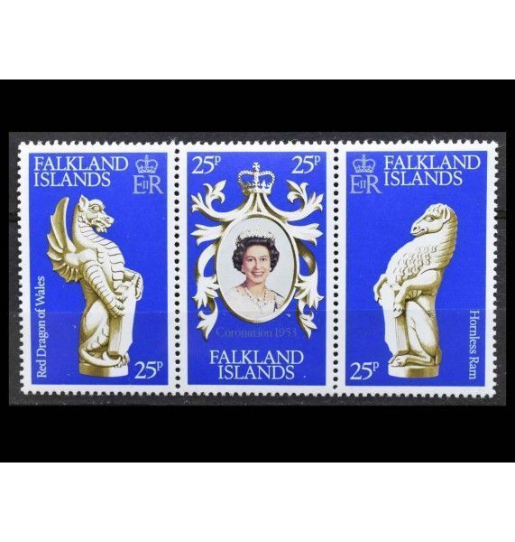 Фолклендские острова 1978 г. "25 лет коронации Королевы Елизаветы II" Фолклендские острова 1978 г. "25 лет коронации Королевы Елизаветы II"