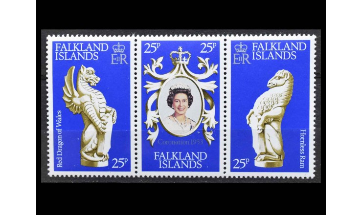 Фолклендские острова 1978 г. "25 лет коронации Королевы Елизаветы II"