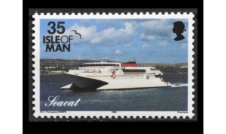 Остров Мэн 1996 г. "Яхта" 