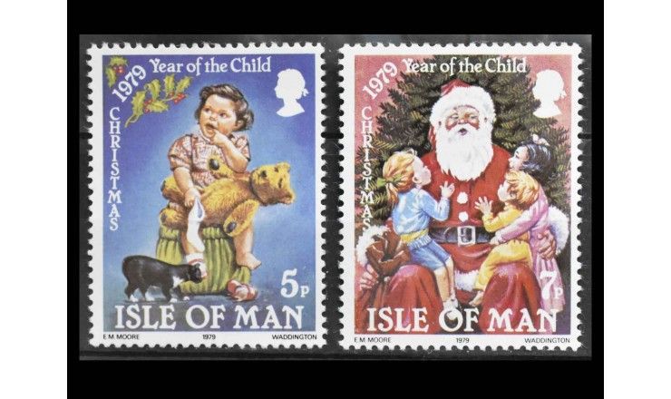 Остров Мэн 1979 г. "Рождество: Международный год ребенка"