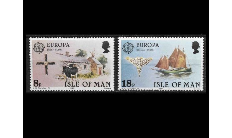 Остров Мэн 1981 г. "Европа: Фольклор"