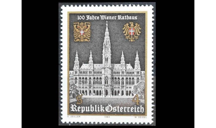 Австрия 1983 г. "Столетие Венской ратуши"