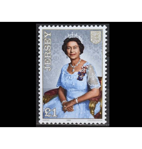 Джерси 1986 г. "Королева Елизавета II"