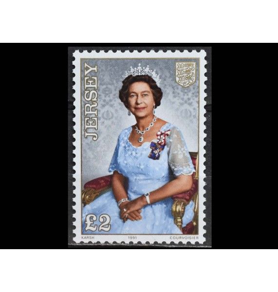Джерси 1991 г. "Королева Елизавета II"