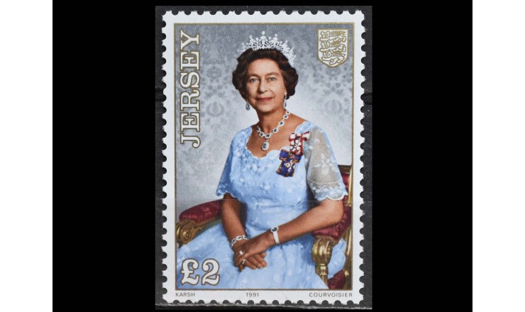 Джерси 1991 г. "Королева Елизавета II"