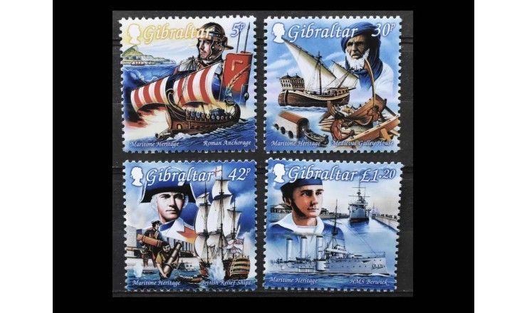 Гибралтар 1999 г. "Морское наследие"