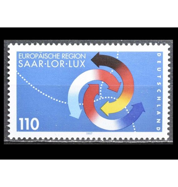 ФРГ 1997 г. "Европейский регион Саар-Лор-Люкс"