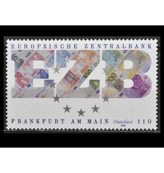 ФРГ 1998 г. "Европейский центральный банк"