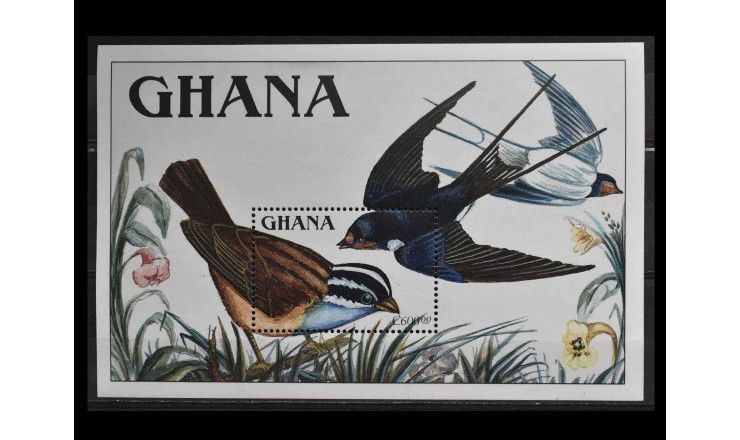 Гана 1989 г. "Птицы"