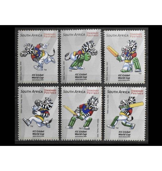 ЮАР 2002 г. "Чемпионат мира по крикету"