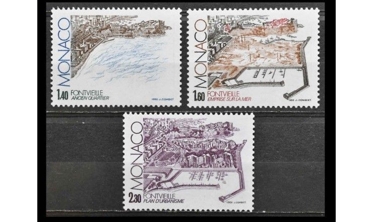 Монако 1982 г. "Расширение района Фонвье"