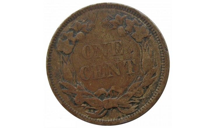 США 1 цент 1858 г.