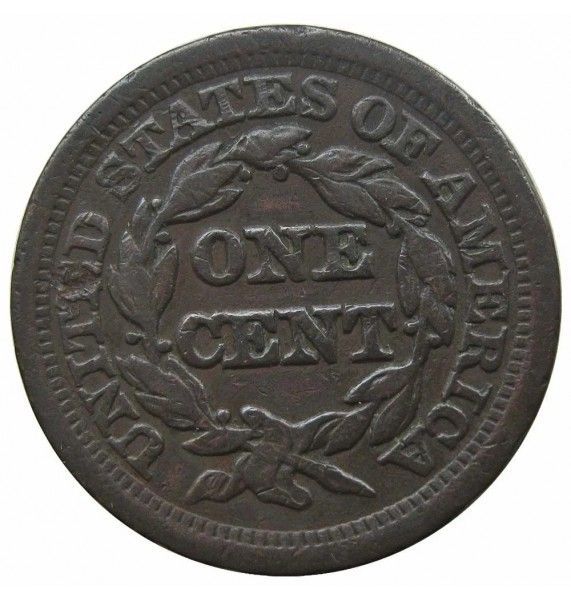 США 1 цент 1849 г.