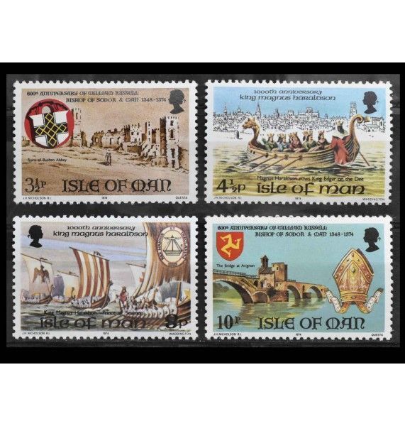 Остров Мэн 1974 г. "Исторические события"