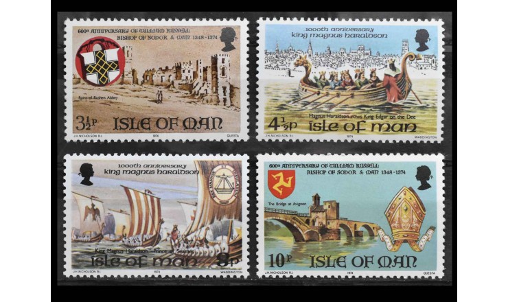 Остров Мэн 1974 г. "Исторические события"