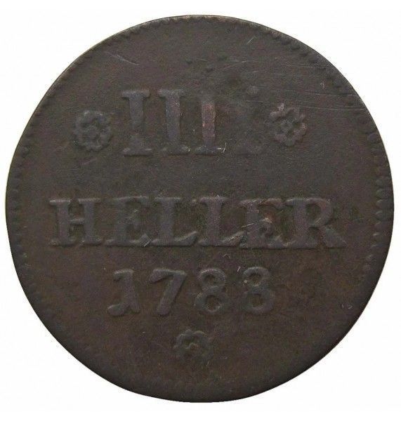Кельн 4 геллера 1788 г.