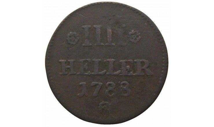 Кельн 4 геллера 1788 г.