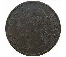 Британский Гондурас 1 цент 1885 г.