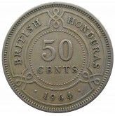 Британский Гондурас 50 центов 1964 г.