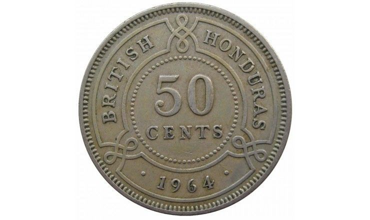 Британский Гондурас 50 центов 1964 г.