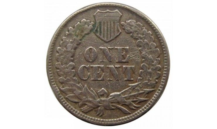 США 1 цент 1860 г.