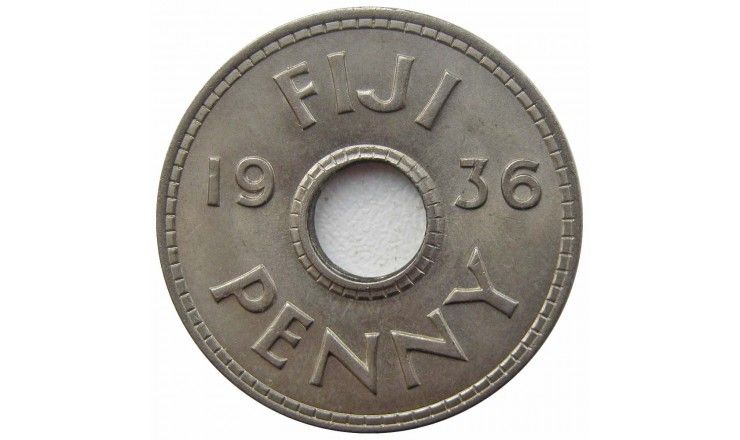 Фиджи 1 пенни 1936 г. (Edward VIII)