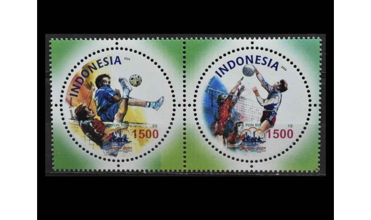 Индонезия 2004 г. "Национальные спортивные игры"