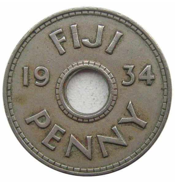 Фиджи 1 пенни 1934 г.