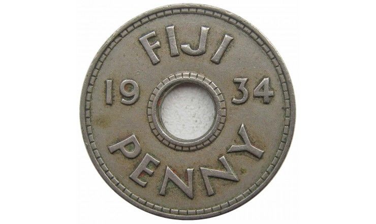 Фиджи 1 пенни 1934 г.