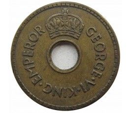 Фиджи 1 пенни 1942 г.