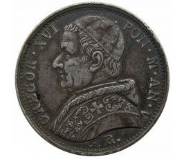 Ватикан (Папская область) 20 байоччо 1835 г.