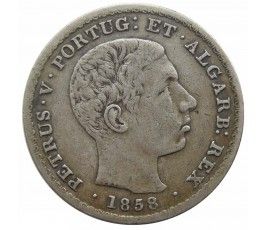 Португалия 500 рейс 1858 г.