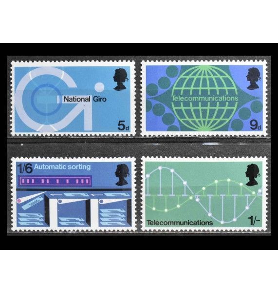 Великобритания 1969 г. "Почтовые технологии"