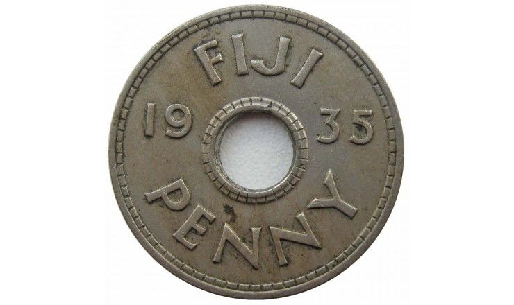 Фиджи 1 пенни 1935 г.