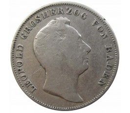 Баден 1/2 гульдена 1840 г.