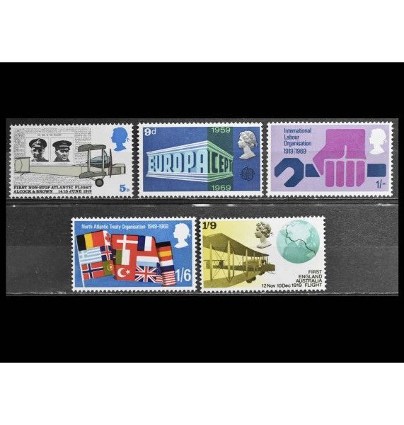 Великобритания 1969 г. "Юбилеи 1969 года"