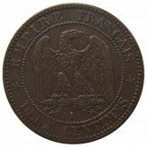Франция 2 сантима 1861 г. A