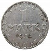 Германия 1 марка 1924 г. G
