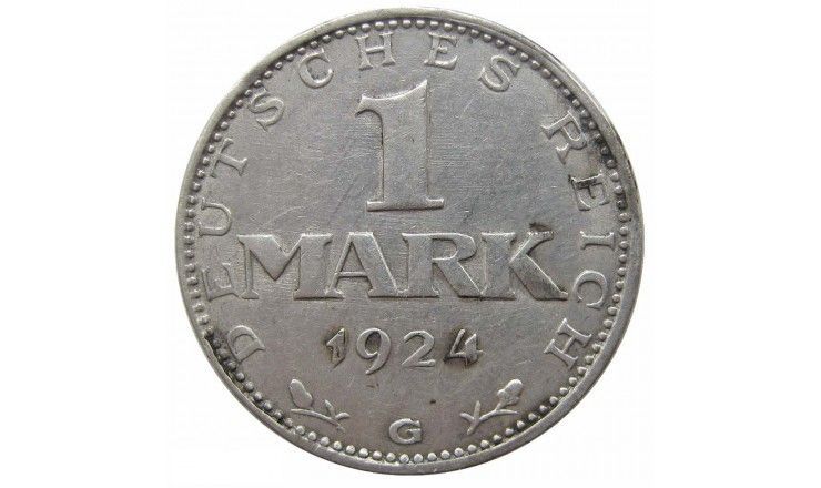Германия 1 марка 1924 г. G