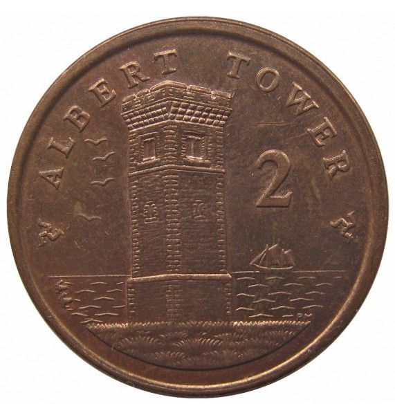 Остров Мэн 2 пенса 2010 г. AA